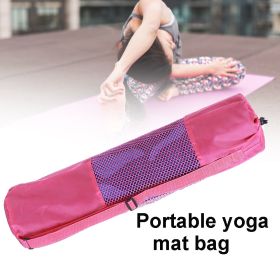 Portable Gym Fitness Yoga Mat Blanket Carry Pouch Oxford Cloth Shoulder Bag