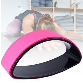 Half Round Dharma Wheel Pilates Yoga Back Shoulder Stretching Fitness Equipment