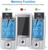 TEC.BEAN EMS TENS Unit Muscle Stimulator with 16 Modes, Rechargeable TENS Machine, 8 Pcs Electrode Pads