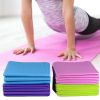 Portable 4mm Thick Anti-slip PVC Gym Home Fitness Exercise Pad Yoga Pilates Mat