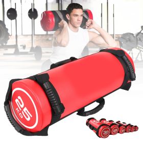 5/10/15/20/25/30kg Filling Weight Strength Training Fitness Exercise Sandbag (Color: Black, size: 5kg*)