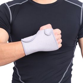 Sprains Arthritis Band Belt Sports Safety Accessories Carpal Tunnel Hand Wrist Support Brace 1 Pcs (Color: Grey, size: Right)