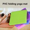 Portable 4mm Thick Anti-slip PVC Gym Home Fitness Exercise Pad Yoga Pilates Mat